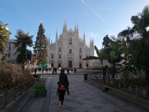 Visite de Milan le 23 décembre
