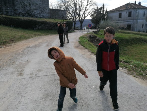 Hum le plus petit village d'Istrie le 13 février